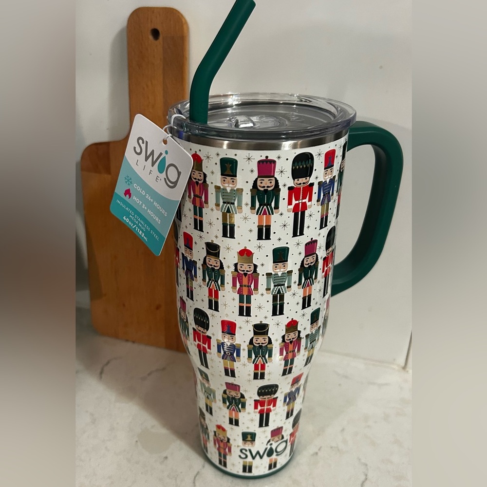 Swig Nutcracker Stainless Steel Travel  40 oz